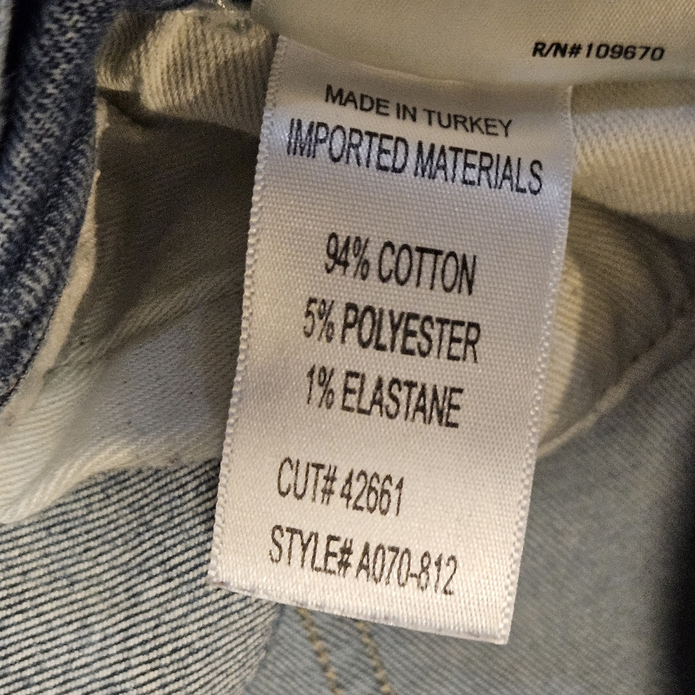 Vintage AGOLDE Lara Distressed Jeans "Badlands" Wash Women's 31 - Picture 6 of 13